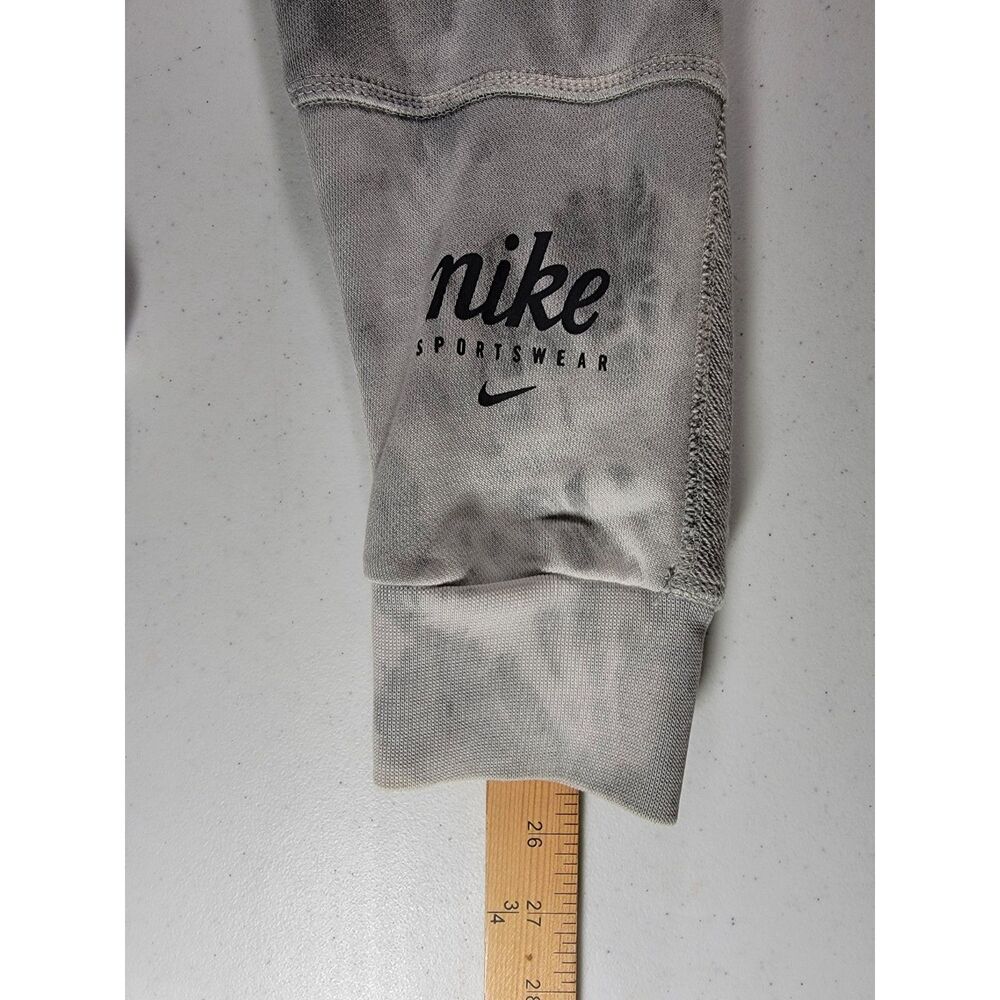 Vintage Nike Sportswear Grey Tie Dye Hoodie - Small - Picture 5 of 9
